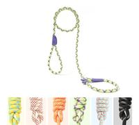 Slip Lead Dog Leash, 6 FT Heavy Duty Loop Leash for Medium Large Dogs, Dog Training Leash Strong Braided No Pull Pet Training Lead Leashes with Comfortable Handle