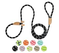 Slip Lead Rope Dog Leash Heavy Duty for Training, Nylon Strong Slip Leads for Dogs 6 Ft X 1/2 Inch,Comfortable Training Leash for Medium Large Dogs