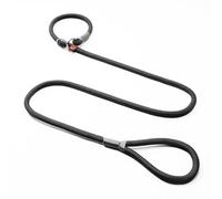 Slip Leash for Dogs, 1.5m Dog Training Leash to Stop Pulling, Lightweight Slip Leash with Spring-Loaded Stopper for Training, Walks