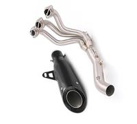 Slip On 51mm Motorcycle Full Exhaust System Header Connect Pipe Muffler Escape For Yamaha FZ09/FJ09 FZ 09/FJ 09 2015 2016 2017 2018 2019 2020