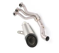 Slip On 51mm Motorcycle Full Exhaust System Header Connect Pipe Muffler Escape For Yamaha FZ09/FJ09 FZ 09/FJ 09 2015 2016 2017 2018 2019 2020