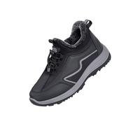 slip on boots womens Womens Winter Snow Boots Waterproof Fully Fur Lined Warm Ankle Booties Lightweight Anti-Slip Outdoor Walking Shoes Casual Warm Wide Fit Trekking Backpacking Hiking Boot Black 7