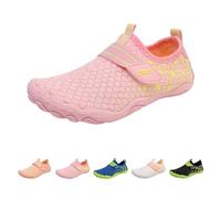 Slip on Easy Fasten Shoes Women's Outdoor Sports Beach Five Fingers Wading Sneakers Wear Quick Drying Swimming Shoes Non-Slip Lightweight Breathable Snorkeling Traceability Size 7.5 Pink