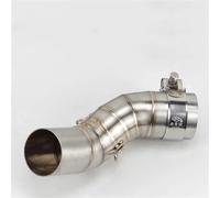 slip on exhaust For Z900 2017-2023 Slip-on Motorcycle Exhuast Middle Link Pipe Escape Muffler Adapter 51mm Connector for Z900 for a2 2020-2022(2020-2022 a)