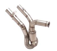 Slip-on Exhaust Mid Link Pipe Motorcycle Exhaust System Modify For Duke For 125 250 390 For RC390 For RC250 2017-2020 Exhaust With Muffler
