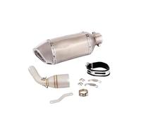slip on exhaust Motorcycle Exhaust Pipe 51MM Mid Link Slip On Compatible with Benelli TNT125 2017-2022