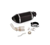 slip on exhaust Motorcycle Exhaust Pipe 51MM Mid Link Slip On Compatible with Benelli TNT125 2017-2022