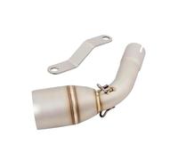 slip on exhaust Motorcycle Exhaust Pipe 51MM Mid Link Slip On Compatible with Benelli TNT125 2017-2022