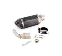 slip on exhaust Motorcycle Exhaust Pipe 51MM Mid Link Slip On Compatible with Benelli TNT125 2017-2022