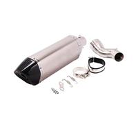 slip on exhaust Motorcycle Exhaust Pipe Compatible with For R1200GS ADV 2013-2019 Silencer Muffler Connector Middle Tube