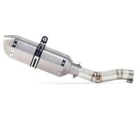 Slip-On Exhaust Motorcycle Muffler Escape Middle Pipe For Suzuki For SFV650 For Gladius 2009-2015(Style 4)