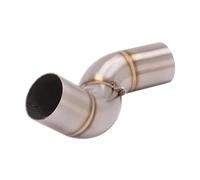 Slip On Exhaust Pipe Compatible With For Z900E For Z900 For A1 For A2 2017 2018 2019 2020 2021 2022 2023 Motorcycle Exhuast Middle Link Pipe