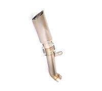 Slip On Exhaust System Motorcycle Middle Connection Link Pipe 60.5mm Stainless Steel Mufflers Tube For Aprilia RSV4 2015