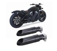 Slip-On Exhaust System Shorty GP Slip Ons Mufflers with DB Killer Silencer For Indian For Scout Bobber Sixty For Rogue Twenty 2015-2023,Available
