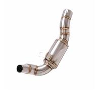 Slip On For Benelli 502 C 502C Motorcycle Middle Link Pipe Exhaust Systems Escape Moto Muffler Stainless Steel