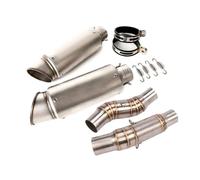Slip On For Kawasaki For Z1000 Exhaust Muffler Tips Mid
