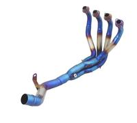 Slip-on For Ninja For Z900 For A2 2017-2024 Motorcycle Exhaust Systems Header Front Link Pipe Connection 51mm Muffler(Style 1)