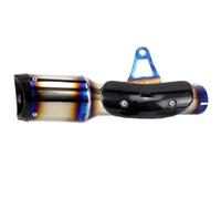 Slip On For S1000RR 2015 2016 Motorcycle Exhaust Modified Carbon Muffler Titanium Alloy Middle Link Pipe Tail Muffler(Type A)