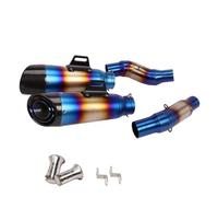 Slip On For Z1000 Z 1000 SX 2010-2021 Motorcycle Exhaust Muffler Connect Mid Pipe Escape Moto Silencer Motorcycle Muffler Exhaust(C)