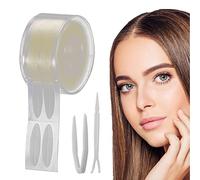 Slip-on Lifter, Double Eyelid Tape Invisible | Natural Invisible Eyelid Texture, Bionic Fibre Design, Strong Stickiness for Makeup, Dance Party