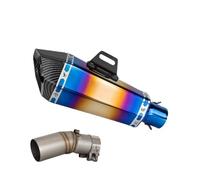 Slip On Line For CF&M&OTO 450SR 450SS Motorcycle Exhaust System Modified Escape Racing Middle Pipe Connect With D&B K&iller Muffler(Style A)