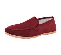 Slip On Loafers Men Low Top Lightweight Moccasins Shoes Suede Breathable Stitching Driving Hiking Penny Shoe Comfortable Casual Shoes Retro Flat Fit Corduroy Kung Fu Shoe for Everyday Use