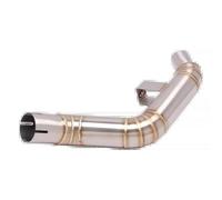 Slip On Motorcycle Exhaust Escape Modified Stainless Steel Middle Link Pipe Muffler Connecting Tube For Benelli 502C 502 system