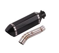 Slip On Motorcycle Exhaust Escape Modify Mid Link Pipe Muffler DB Killer Silencer For CBR500 CBR500F CB500X R 2013-2019(1)