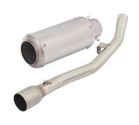 Slip On Motorcycle Exhaust Escape Modify Middle Link Pipe Connecting 51mm Muffler DB Killer For Yamaha WR125R WR 125 R 2009-2017
