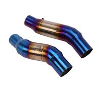 Slip On Motorcycle Exhaust Escape Moto Modify Middle Link Pipe Muffler Tube For Kawasaki Z1000 Z 1000 2010-2021