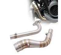 Slip On Motorcycle Exhaust Escape Moto System Modify Muffler Front Link Pipe For YAMAHA NMAX125 NMAX155 NMAX 125 155 2015 2016 2017