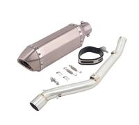 Slip On Motorcycle Exhaust Escape Muffler Middle Pipe For Suzuki DR-Z400 DRZ400 S SM E 2000-2022(Type A)