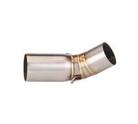 Slip On Motorcycle Exhaust Escape Stainless Steel Middle Link Pipe Connect 51MM Muffler For Benelli For Leoncino 500 For BJ500,Motorcycle