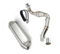 Slip-on Motorcycle Exhaust Headers Muffler Escape Elbow Pipe Accessories DB Killer For G310R G310-R 2017-2018