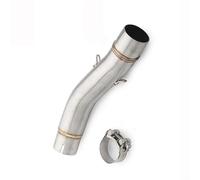 Slip On Motorcycle Exhaust Middle Link Pipe Muffler Connection Tube For Ducati Scrambler Classic 2015 2016 2017 2018 2019 2020