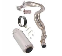 Slip On Motorcycle Exhaust Modified Motorbike Escape DB Killer Front Mid Link Pipe For Kawasaki For Ninja650/R 2012 2013 2014 2015