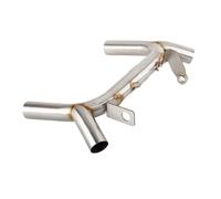 Slip-on Motorcycle Exhaust Muffler Link Pipe For Triumph Thunderbird 1600 2009 2010 2011 2012 2013 2014 2015 2016 2017 2018 2019