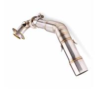 Slip On Motorcycle Exhaust Muffler Mid-Tube For Piaggio GTS GTS300 250 300 2007-2015 2016 2017 2018 2019 2020