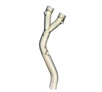 Slip On Motorcycle Exhaust Muffler Middle Link Pipe Interface For YZF R1 R1M MT10 2015-2024 Motorcycle Exhaust Link Pipe