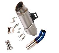 Slip On Motorcycle Exhaust Muffler Modified DB Killer Stainless Steel Middle Link Pipe Escape Moto For CB400 2008-2017