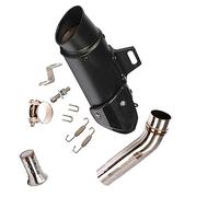 Slip On Motorcycle Exhaust Muffler Modified DB Killer Stainless Steel Middle Link Pipe Escape Moto For CB400 2008-2017