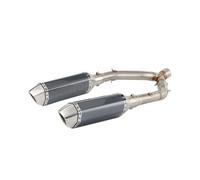 Slip-on Motorcycle Exhaust Muffler With Mid Link Pipe System For Yamaha XT660Z XT 660 2008-2017 Tenere XT660 Escape