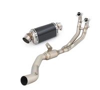 Slip On Motorcycle Exhaust System 51mm Muffler Tail Pipe Front Link DB Killer For Aprilia RS660 RS 660 2021 2022 2023