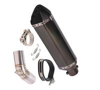 Slip On Motorcycle Exhaust System Escape Moto Middle Tube Link Pipe Muffler For Suzuki V-STROM 1000 DL1000 DL 2014-2019