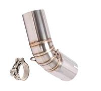 Slip On Motorcycle Exhaust System Escape Moto Middle Tube Link Pipe Muffler For Suzuki V-STROM 1000 DL1000 DL 2014-2019