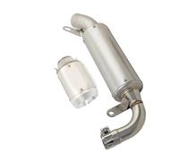 Slip On Motorcycle Exhaust System Mid Connect Pipe 51mm Carbon Fiber Muffler Rear Tips For Aprilia Gpr250s 2021 2022 2023 2024