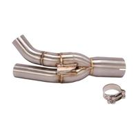 Slip On Motorcycle Exhaust System Middle Link Pipe Connecting Muffler Tube For R1 YZF-R1 2004-2006 Motorcycle Exhaust Link Pipe