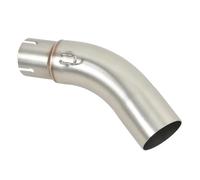 Slip On Motorcycle Exhaust System Middle Link Pipe Modify Connect 51MM Muffler Escape Moto GP Tube For VOGE Q250 Q 250 2023