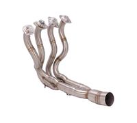 Slip-On Motorcycle Exhaust System Modify Muffler Escape Front Connect Link Pipe For Kawasaki ZX636 ZX 636 2009-2021