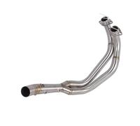 Slip On Motorcycle Exhaust Systems Front Link Pipe 2 O2 Sensor For MT-07 FZ-07 2025-2026